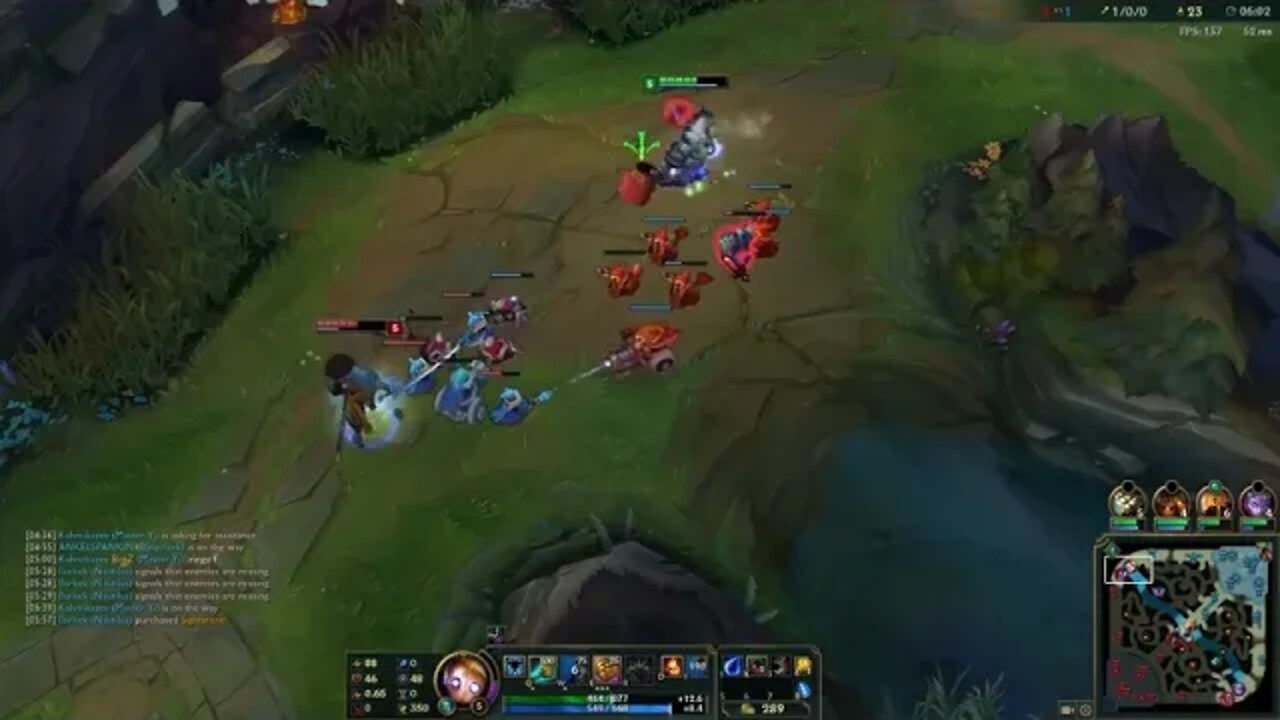 FULL @ AD @ Blitzcrank Top Full Game Commentary League of Legends