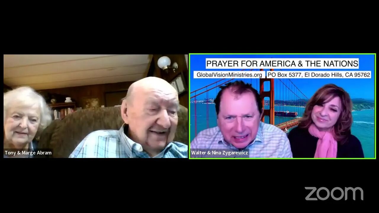 Prayer for America, the Nations & Your Needs with Walter & Nina Zygarewicz