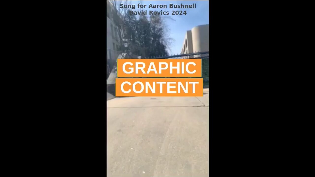 Song for Aaron Bushnell - David Rovics 2024