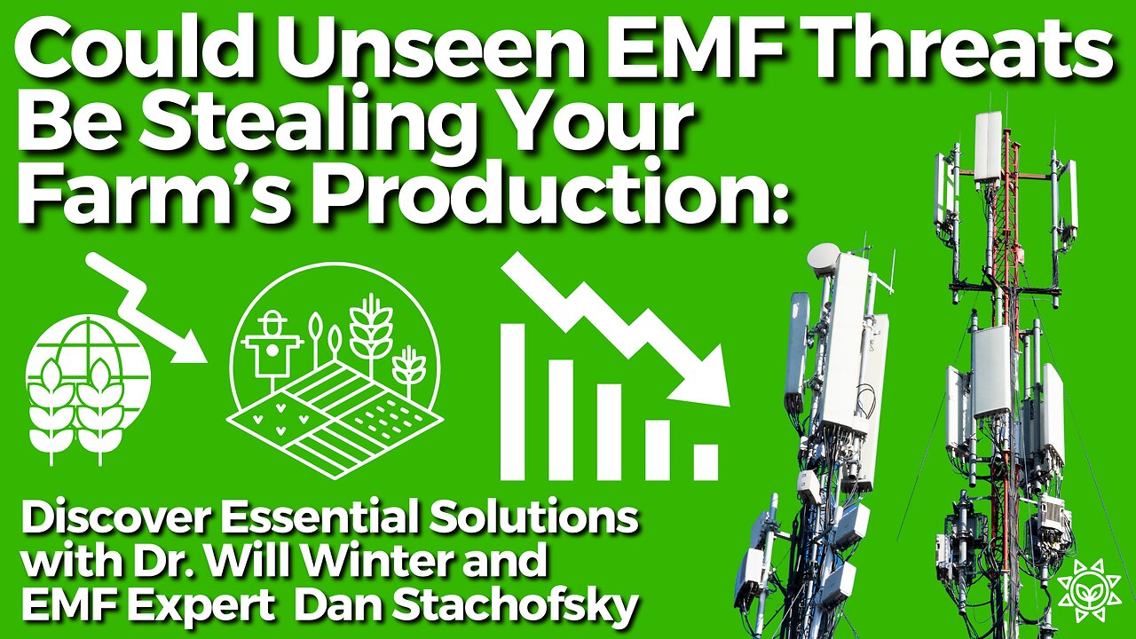 Are Invisible EMFs from Cell Towers & Modern Technology Suppressing Your Farm's Production?