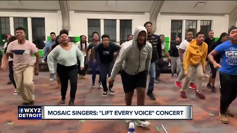 Mosaic Youth Theatre performing 'Lift Every Voice' this weekend