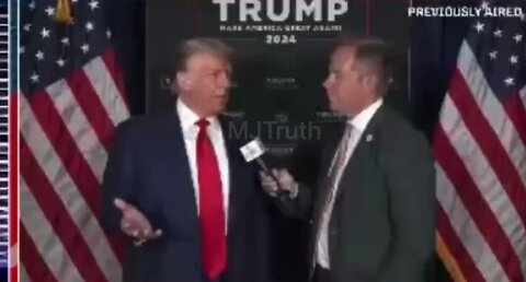 Our real president saying what needs to be said. The gloves are now coming off.