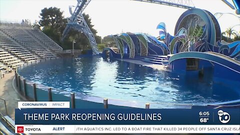 Some local theme parks unable to open under new guidance