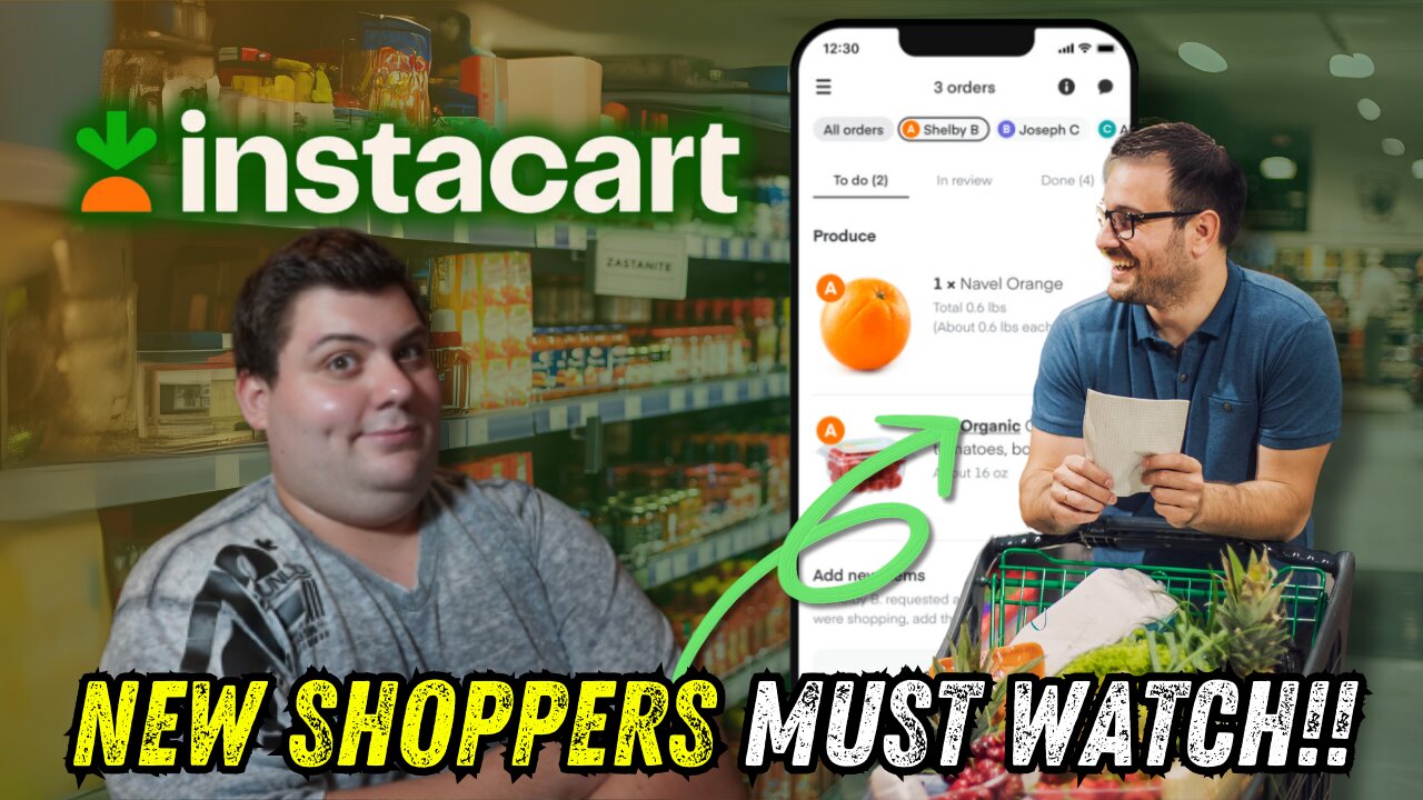 Shopping on Instacart - EVERYTHING You MUST Know!! New Shoppers MUST WATCH!!