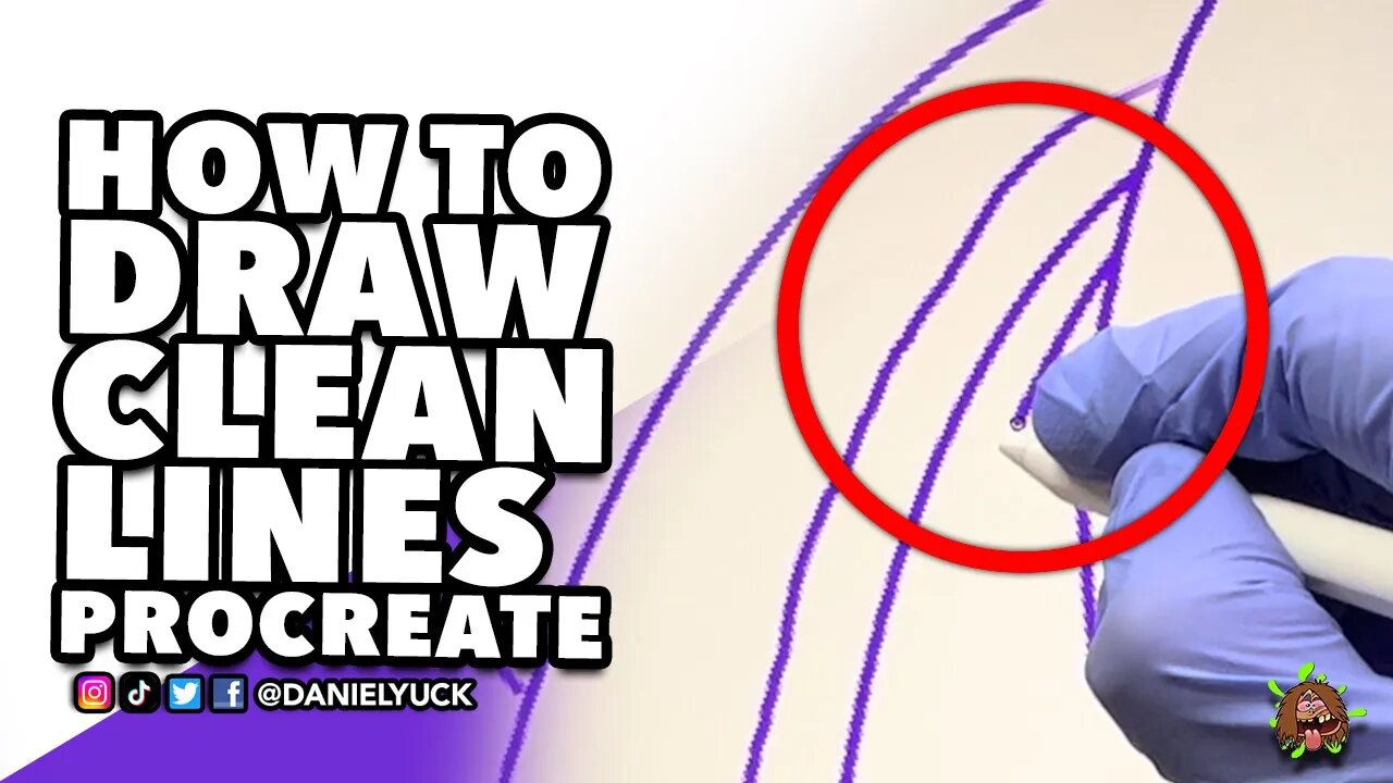 How To Draw Clean Lines In Procreate