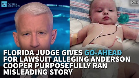 Florida Judge Gives Go-Ahead For Lawsuit Alleging Anderson Cooper Purposefully Ran Misleading Story