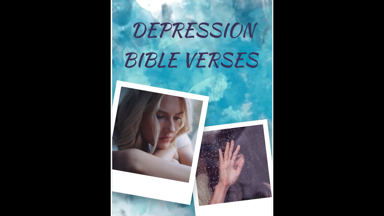 6 Bible verses for DEPRESSION // Scriptures for Depression// Depression Motivation 8 #shorts