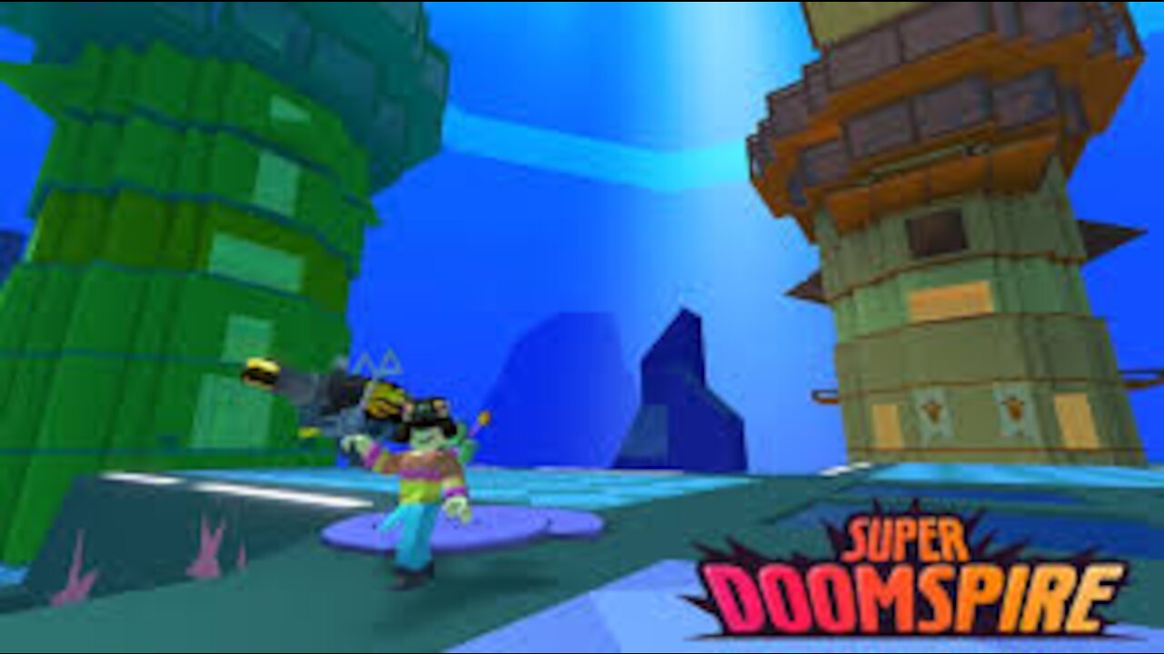 playing super doom spire perspective 1