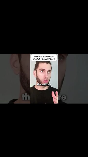 What Dreaming Of Snakes Mean