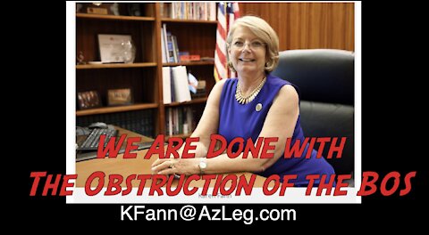 Email Senator Fann - Tell her to Hold the Board of Supervisors in Contempt