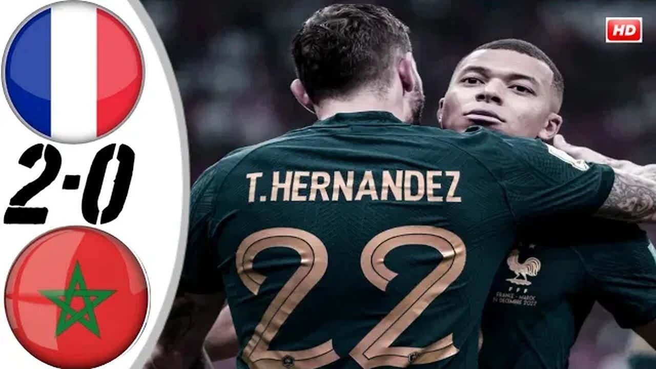 France vs Morocco 2-0 FULL Hіghlіghts & All Goals FIFA World Cup Qatar 2022 HD