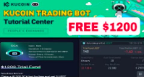 FREE $1200 DCA BOT (KUCOIN)