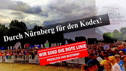Durch die Nürnberger City ... für den Kodex!