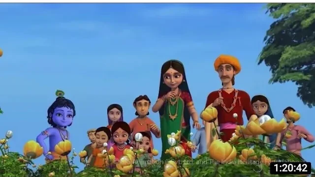 Little Krishna - The Legendary Warrior (with French subtitles)