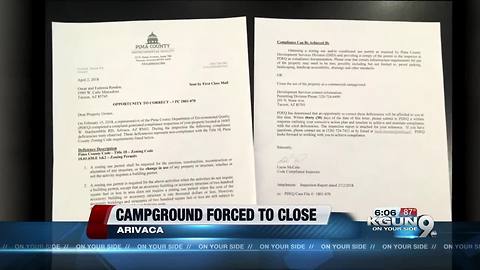 Popular Campground in Arivaca forced to close after anonymous complaint