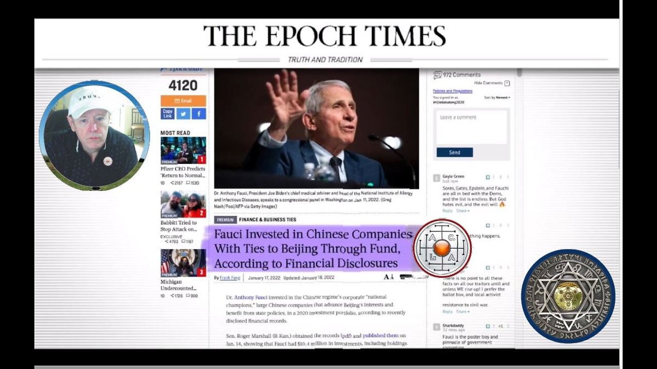 #InsideShark Fauci Profited From Pandemic, Invested In Chinese Companies