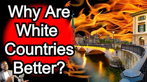 White Countries Look like Heaven...Black Countries look like hell