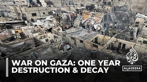 Destruction and decay: Israel has bombed more than 75% of buildings