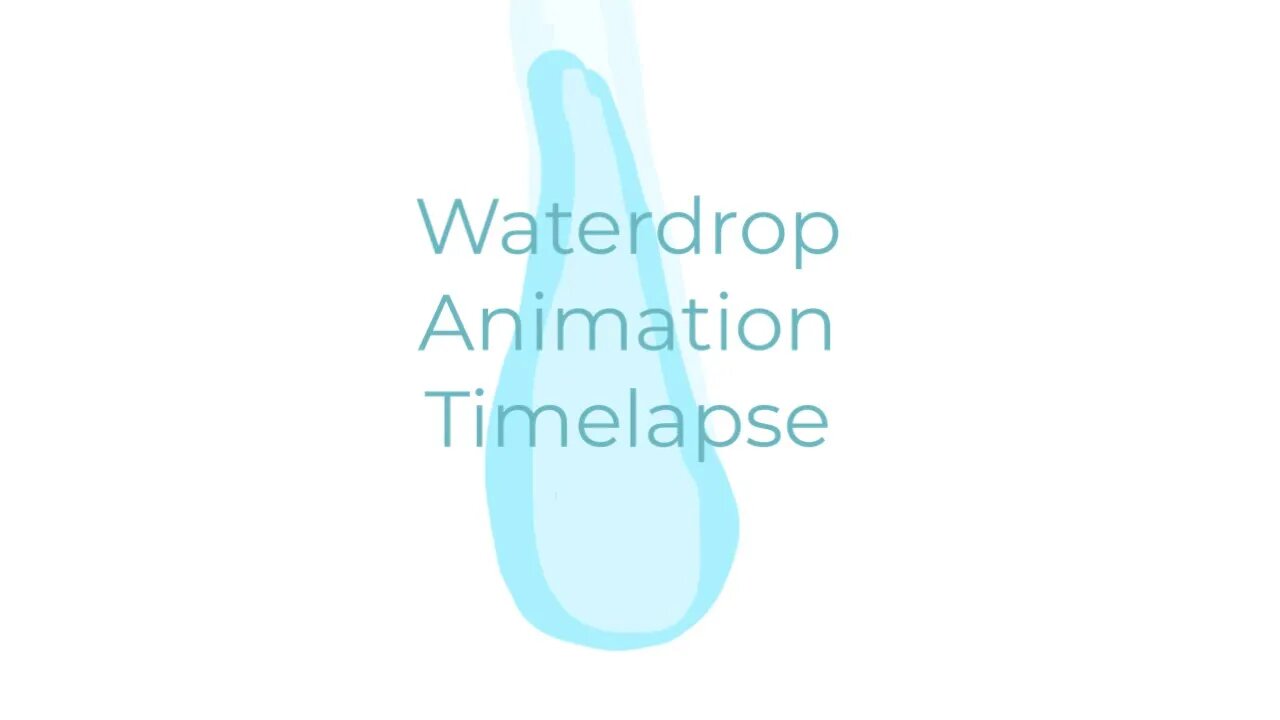 Waterdrop Animation Timelapse | Middle School