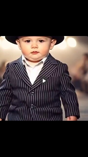 Babies of countries. Turkish baby wrong clothing! Should have been in a suit!