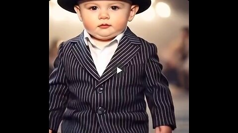 Babies of countries. Turkish baby wrong clothing! Should have been in a suit!