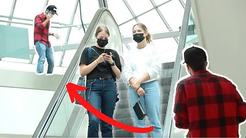 Oops, Took the Wrong Escalator-TWIN GLITCH PRANK!