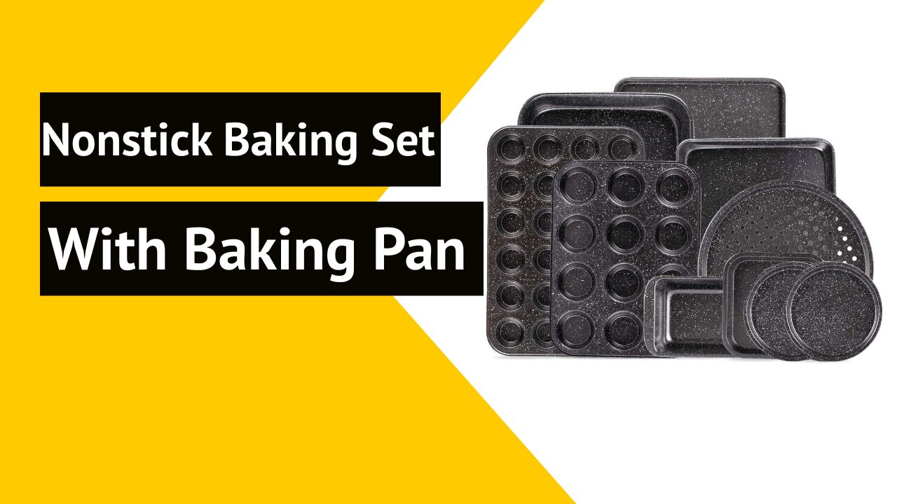 Nonstick Baking Set With Baking Pan # Nonstick_Baking_Set_With_Baking Pan