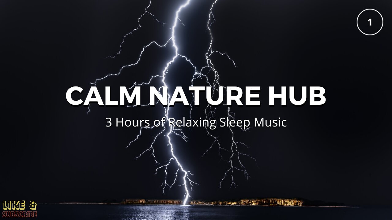 3 Hours of Gentle Night Rain, Rain Sounds for Sleeping | Dark Screen to Beat insomnia,Relax,Study #1