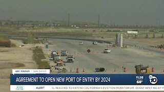 Deal reached to open new Port of Entry in south SD County