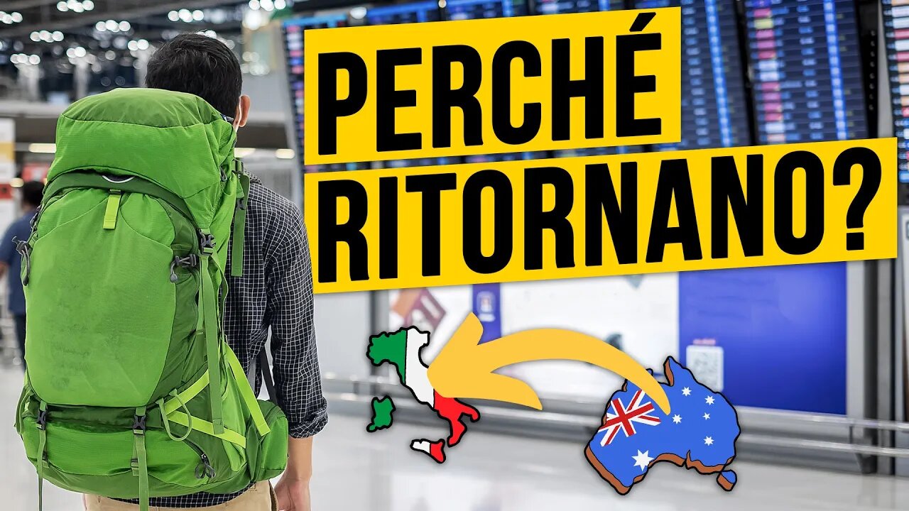 🇦🇺 Perché tanti Italiani tornano dall'Australia? Scopri la Verità!