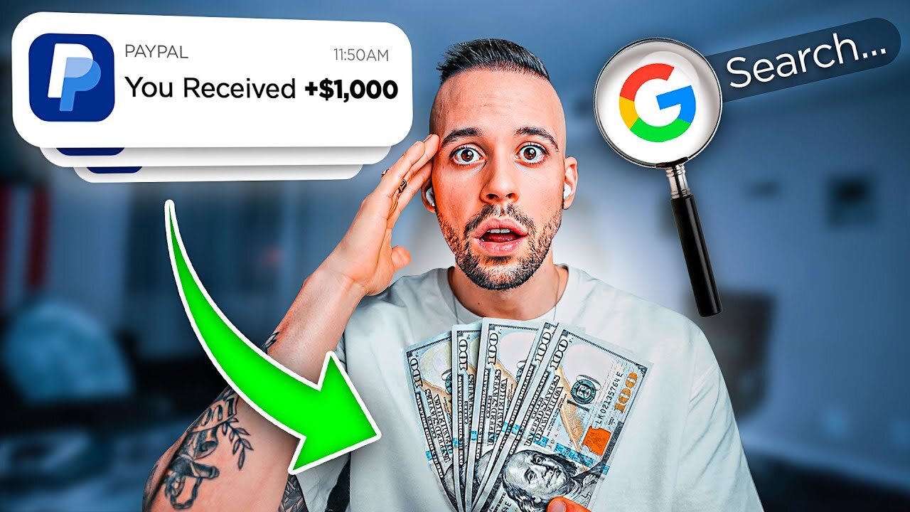 $1000/Day Passive Income: Make Money Online With Google Search (Work From Home)