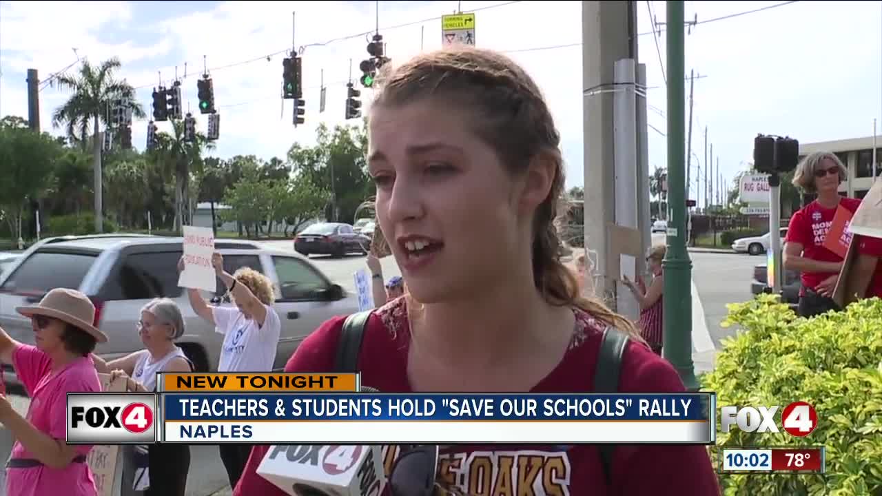 "Save our Schools" march in Naples supports public education