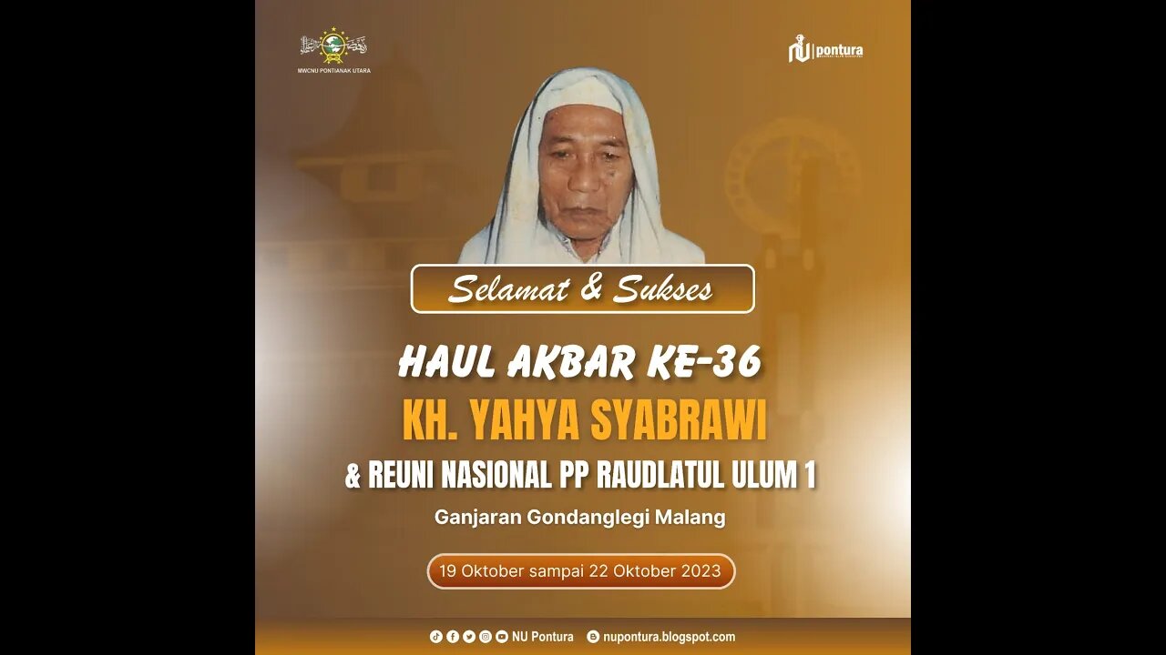 Haul Kh. Yahya Syabrawi - Malang