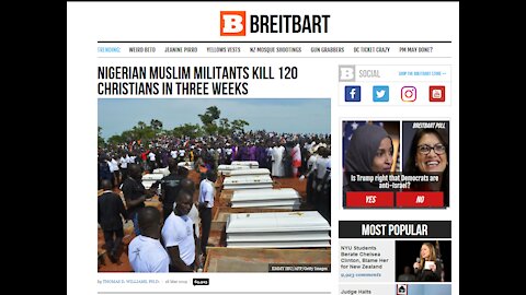 Muslims Killing Nigerian Christians: Israel Arming Muslim Jihadists