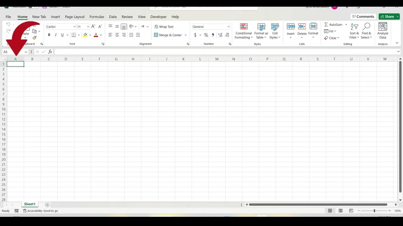 Auto Fit Column Width In Excel.