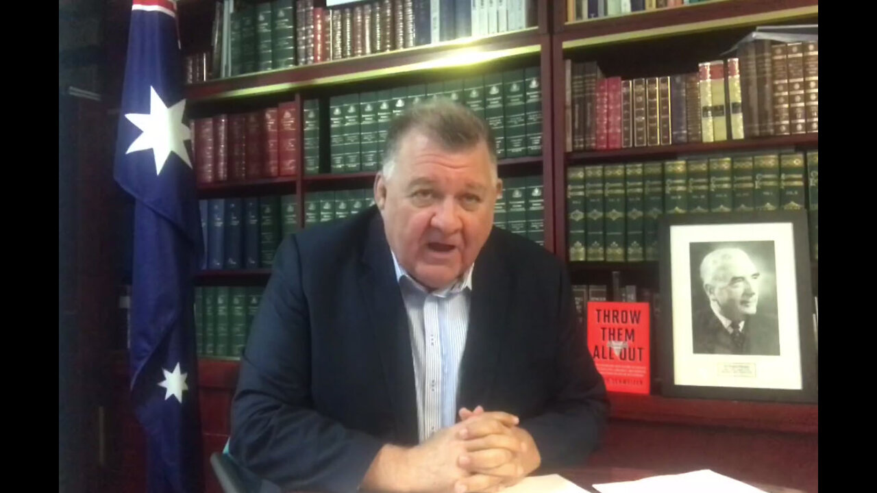 MP Craig Kelly: Decision to ban IVERMECTIN for Australians is disgraceful