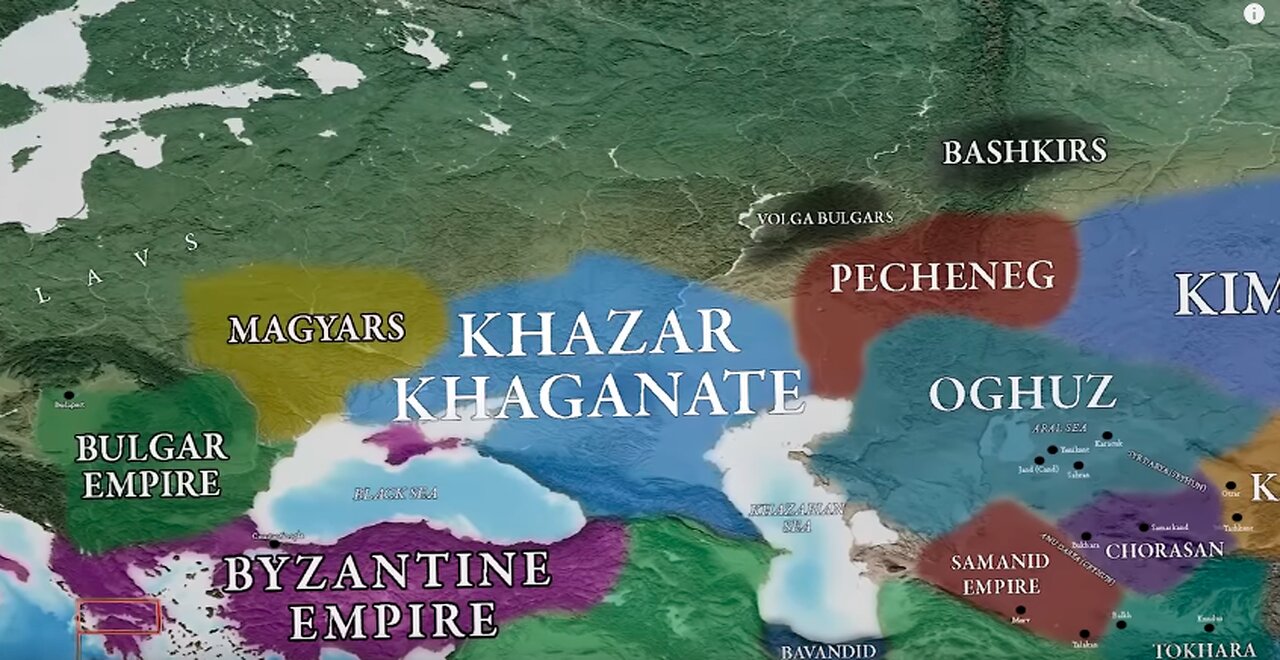 The Mysterious Khazar Empire - Historical Turkic States