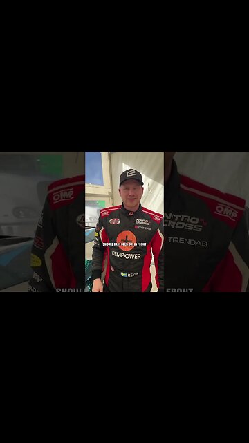 Kevin Eriksson giving the inside scoop after the first heat 🍨