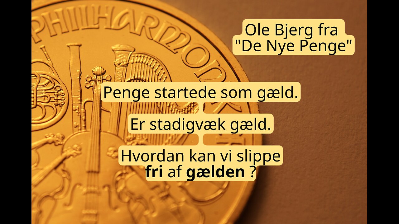 Ole Bjerg: Penge har altid været gæld - hvordan kan vi slippe fri?