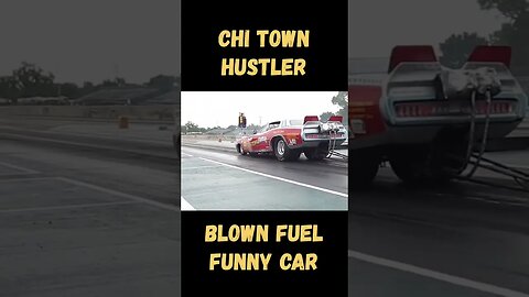 Chi Town Hustler Dodge Charger Nitro Fuel Funny Car! #shorts