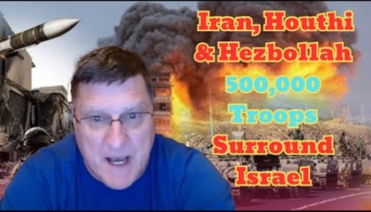 Scott Ritter: "Iran, Houthi and Hezbollah Surround Israel with 500,000 Troops & Missiles"