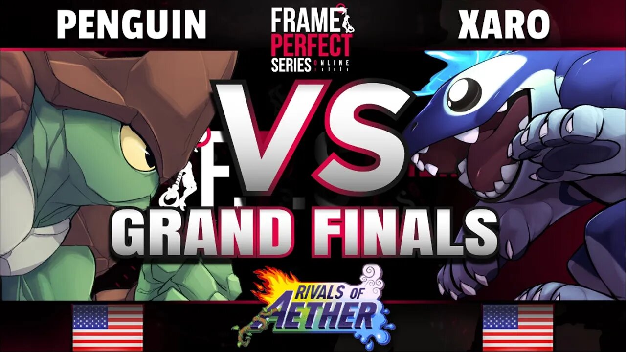 FPS6 Online Grand Finals - Penguin (Absa, Kragg, Ori) vs. Xaro (Ori) - Rivals of Aether