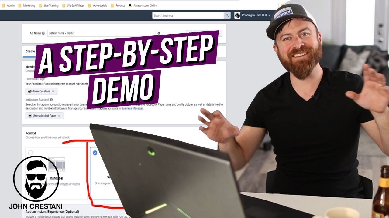 How Facebook Ads Work STEP BY STEP DEMO