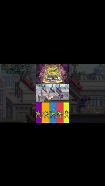 TARTARUGAS NINJAS SHORTS #44 - FASE 8