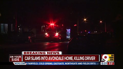 Driver killed after car goes into Avondale home Saturday morning