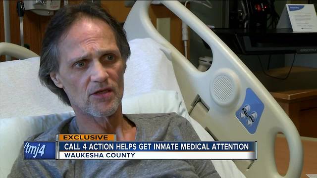 Waukesha inmate claims he was denied medical care while in custody