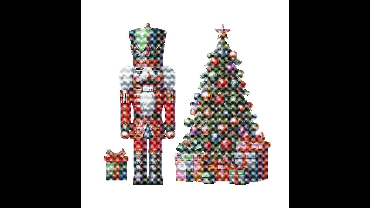 CHRISTMAS NUTCRACKER Welovit Cross Stitch | welovit.net | #welovit #crossstitch