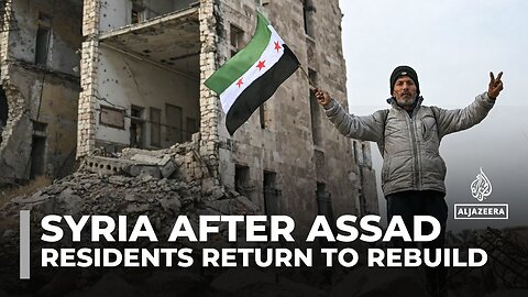 Displaced Syrians return to rebuild their lives in war-torn Aleppo