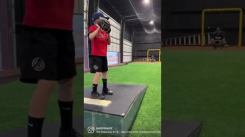 Jake pitching at Canes in Prosper, TX