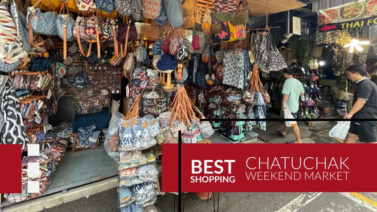 Chatuchak Weekend Market - Top Shopping Destination in Bangkok - Thailand 2023